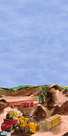 Sims 2 — Construction Sight 1 by Lorah — For a child's bedroom