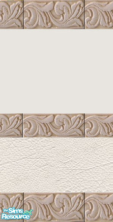 Sims 2 — creme kitchenwall by The_Unicorn — with tileborders, hope they look good in your kitchen...