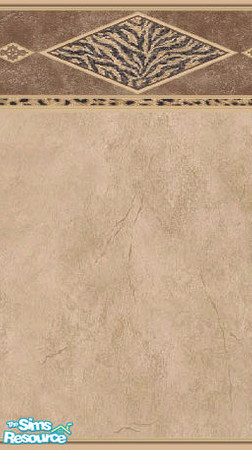 Sims 2 — On the Wild Side Wall by ms_teree — The name says it all. Created by Ms Teree.