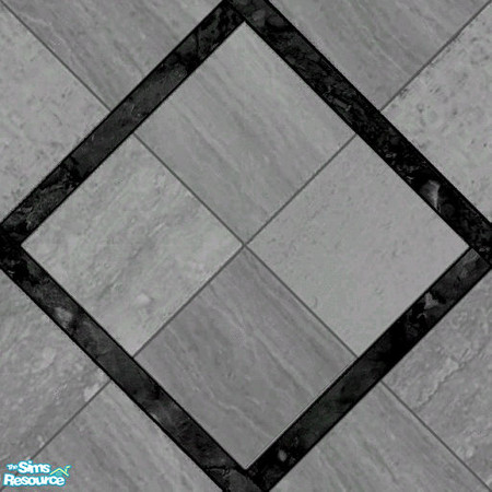 Sims 2 — Grey decorated tile by Bitzybus — Decorated tile for the Grey & Silver Fruit Kitchen. 