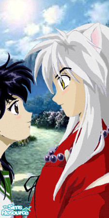 Sims 2 — Moonlite 2/3 by KagomeHanyou — 2 of 3 of my Moonlite Mural for Inuyasha and Kagome.