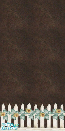 Sims 2 — sunflower dirt  wall 1 by Purpleto280 — Well ok it really is not dirt but it looks alittle like.. Perfect for