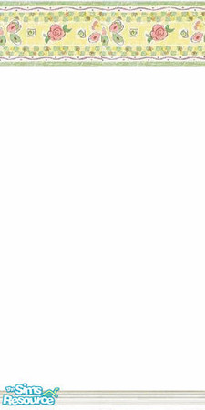 Sims 2 — Fun Flowers by SandieB — Fun flirty flower border, perfect for any girls room