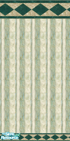 Sims 2 — PW-greendiamond 1 by klsypam28 — Green Diamond pattern with stripes