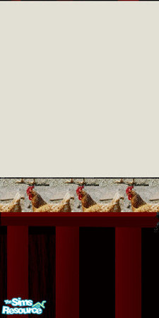 Sims 2 — kitchenchicken by ead425 — rows of chickens for your kitchen