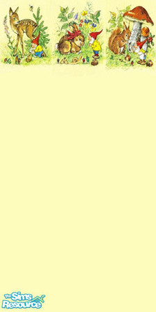 Sims 2 — Gnome Wallpaper by tinkerroll21 — Yellow Gnome Wallpaper.