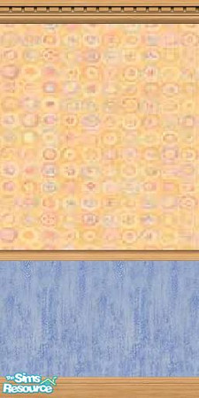 Sims 2 — Psychadelic Circles by sxylissy83 — Fun Fun Fun! A very 60's wallpaper, great for a bedroom or even a bathroom!