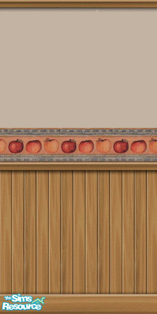 Sims 2 — Beige Panel by tessnz — Beige panels with border for interior walls