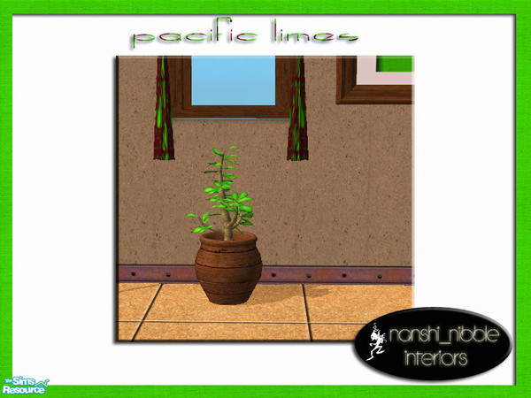 Sims 2 — Pacific Limes Plant by TSR Archive — Part of the pacific lime set.