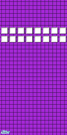 Sims 2 — Eau De Tile - Purple People Eaters by finsgirlie — 