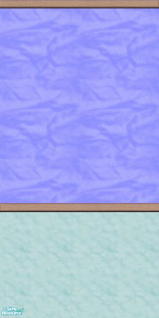 Sims 2 — bright wall set 1 - Tambriah Wall Set 3 5 by tambriah — blur top & teal bottom with maple top trim &
