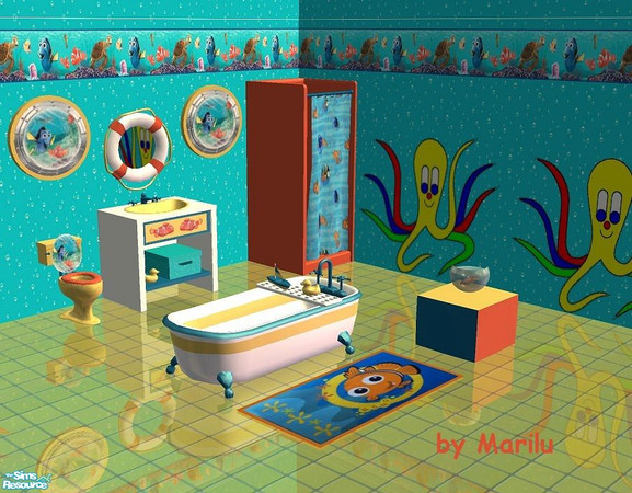 Sims 2 — Kids-Bathroom by marilu — Bathroom for Simschildrens