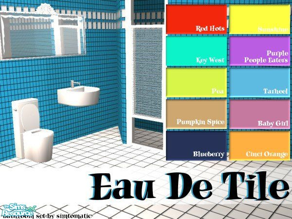 Sims 2 — Eau De Tile by finsgirlie — 