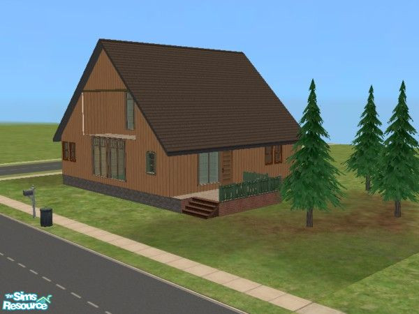 Sims 2 — 3 Pines Retreat by daisylee — This is the lot to use for the GIVE HAL AND AMY A BREAK FLIP in the forums. Built
