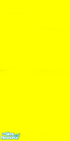 Sims 2 — Bright Yellow Paint by oldmember_sapphy75 — Part of my Spongebob bedroom set.