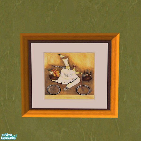 Sims 2 — Kitchen Chefs 1 Painting by Nikki041498 — This is a print by Jennifer Garant. A colorful and fun addition to