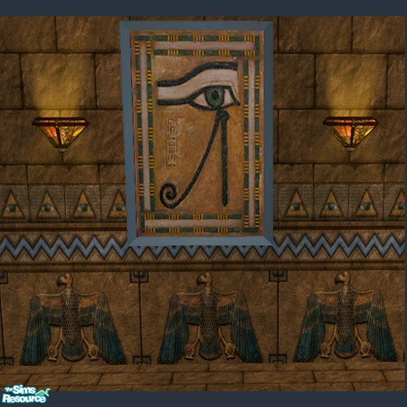 Sims 2 — Egyptian Painting by paulajedi — An Egyptian painting. 