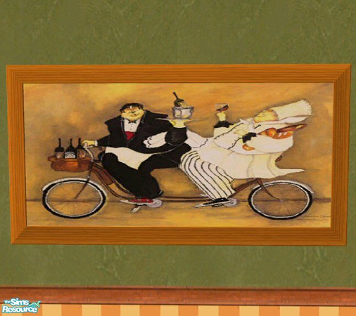 Sims 2 — Kitchen Chefs 3 Painting by Nikki041498 — Print by Jennifer Garant. A colorful and fun addition to your kitchen