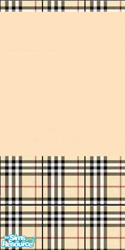 The Sims Resource - Burberry Wallpaper 3