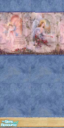 Sims 2 — Angel Border 4 by Heavenly__Rose — From the Heavenly Rose Collection