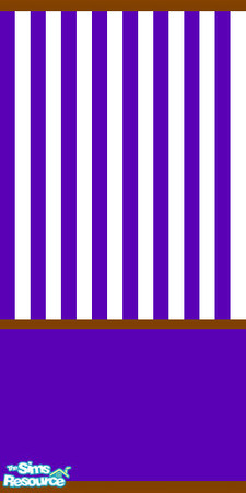 Sims 2 — Blue Stripe by insanesupergirl — Part of Stripes Collection two shades of blue with wood panelling across the