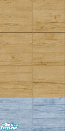 Sims 2 — Modern Wood Paneling Blue by AstroBoy — Modern wood paneling feat. blue wash.