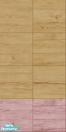 Sims 2 — Modern Wood Paneling Red by AstroBoy — Modern wood paneling feat. red wash.