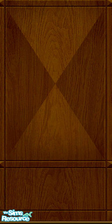 Sims 2 — Dark wooden wall by oldmember_Moonchildje — A darker version of the one in the game.