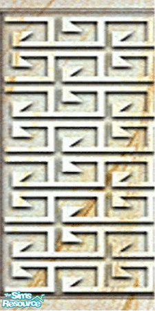 Sims 2 — Sand Stone Plain Wall by LaLunaRossa72 — Elegant sand stone. (It won't look stretched in your game, you may