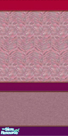 Sims 2 — Blahde Wall 06 by KittenKiss — A wall from the Blahde Set.