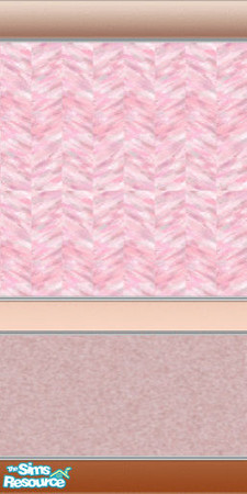 Sims 2 — Blahde Wall 05 by KittenKiss — A wall from the Blahde Set.