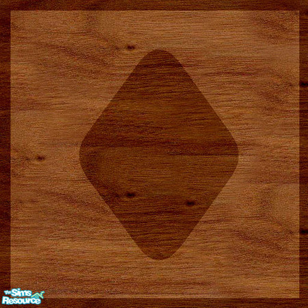 Sims 2 — Parquet Flooring by arenaria — An inlaid Walnut Flooring. I made this to go with my High Victorian set. By
