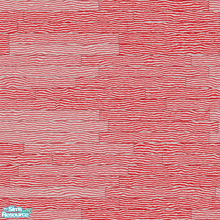 Sims 2 — Red wood floor 5x5 by buntah — This is the flooring for my Red Chrome Kitchen set.