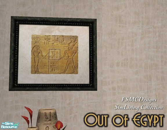 Sims 2 — FSMCDESIGNS OOE Small Art1 by FSMCDESIGNS — Part of my Out of Egypt Collection. Enjoy, Michael