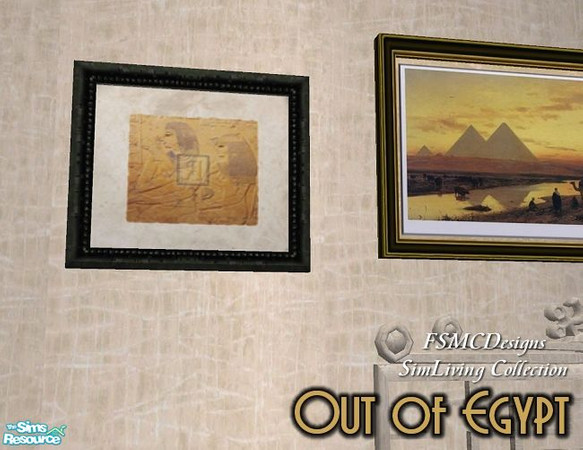 Sims 2 — FSMCDESIGNS OOE Small Art3 by FSMCDESIGNS — Part of my Out of Egypt Collection. Enjoy, Michael