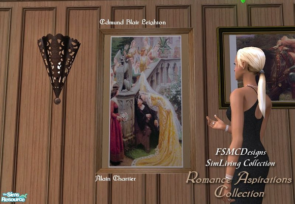Sims 2 — FSMCDESIGNS Wall Art by FSMCDESIGNS — Part of my Romantic Aspirations Art Collection. Enjoy, Michael