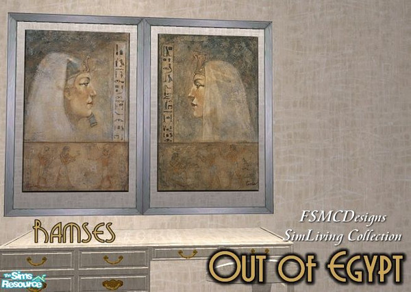 Sims 2 — FSMCDESIGNS OOE Ramses Art by FSMCDESIGNS — Part of my Out of Egypt Collection. Enjoy, Michael