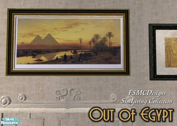 Sims 2 — FSMCDESIGNS OOE  Big Art by FSMCDESIGNS — Part of my Out of Egypt Collection. Enjoy, Michael