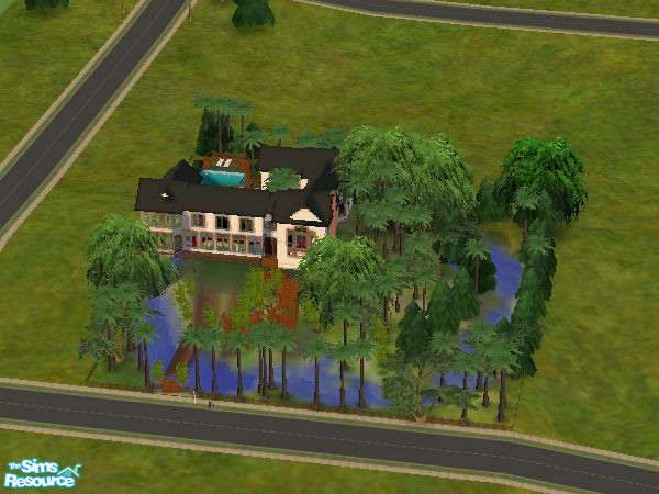 Sims 2 — Rivendale by sa72tigger — this is a beautiful home it is perfect for that one person or new couple who want to