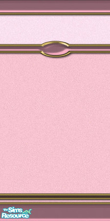 Sims 2 — Treasure Wall 08 by KittenKiss — A wall from the Treasure Set of walls.