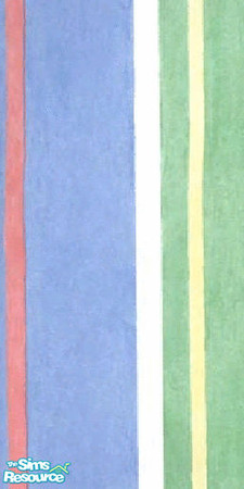 Sims 2 — Fun Stripes by buterflygal — Sick of all the mellow walls available for the Sims? Here Is some wallpaper sure to