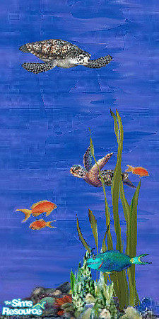 Sims 2 — Sea Scene 7 by Lorah — By Lorah at TSR