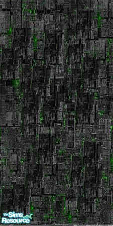 Sims 2 — Borg Exterior Wall Panel by UnimatrixZero2 — Replicated from the remnants of a derilect Borg vessel, these wall
