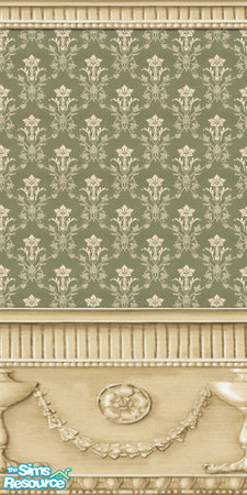 Sims 2 — Sculpted Wainscoting 20 by victoriamayorofthetown — Perfectly seamless. Game will stretch image to correct