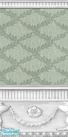 Sims 2 — Sculpted Wainscoting 7 by victoriamayorofthetown — Perfectly seamless. Game will stretch image to correct