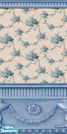 Sims 2 — Sculpted Wainscoting 5 by victoriamayorofthetown — Perfectly seamless. Game will stretch image to correct