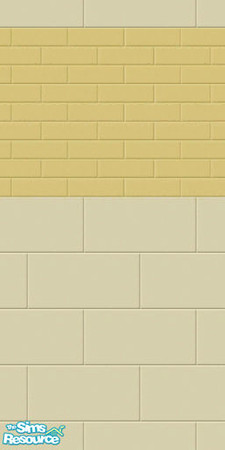 Sims 2 — "Davis Island" Cinder Block Exterior Tre by Lekker Sims — As seen on the finest tract homes, roadside