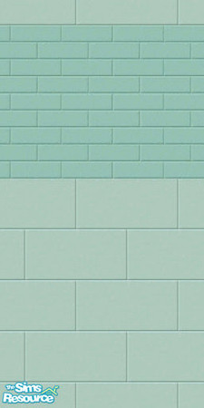 Sims 2 — "Davis Island" Cinder Block Exterior Tre by Lekker Sims — As seen on the finest tract homes, roadside