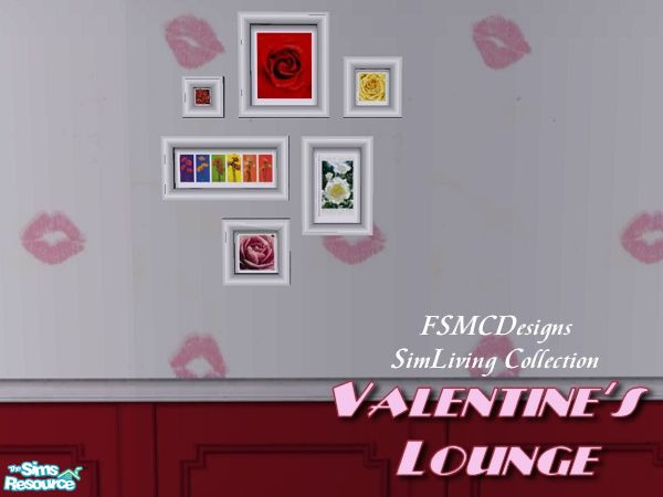Sims 2 — FSMCDESIGNS Wall Art by FSMCDESIGNS — Part of my Valentine's Lounge Collection. Enjoy, Michael