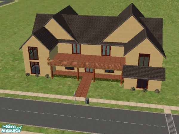Sims 2 — 230 Balla Row by trece — Classis american spacious home, it's perfect for the sims with kids. This home has a